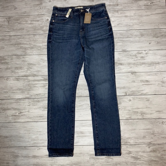 Madewell Denim - Madewell High Rise Slim Boyjean Jeans 26 NWT